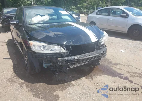 2016 Honda Accord Sport from USA, damaged, VIN 1HGCR2F53GA215802